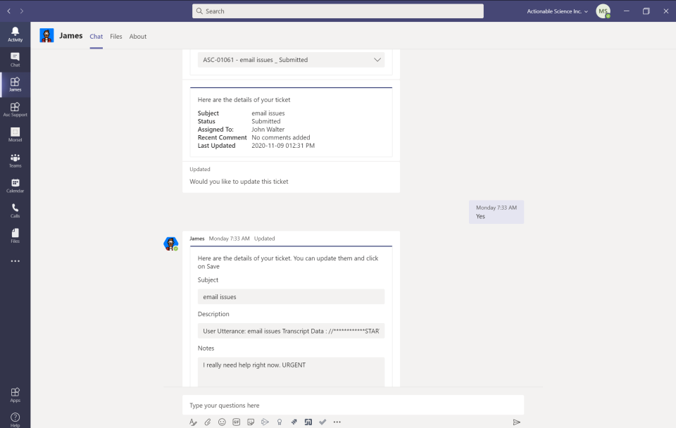 screenshot of Rezolve AI